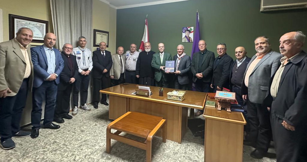 وفد من جمعية الكشاف الوطني الأرثوذكسي زار جمعية الكشاف المسلم وتاكيد اهمية التعاون - Scout National Orthodox Scout National Orthodox